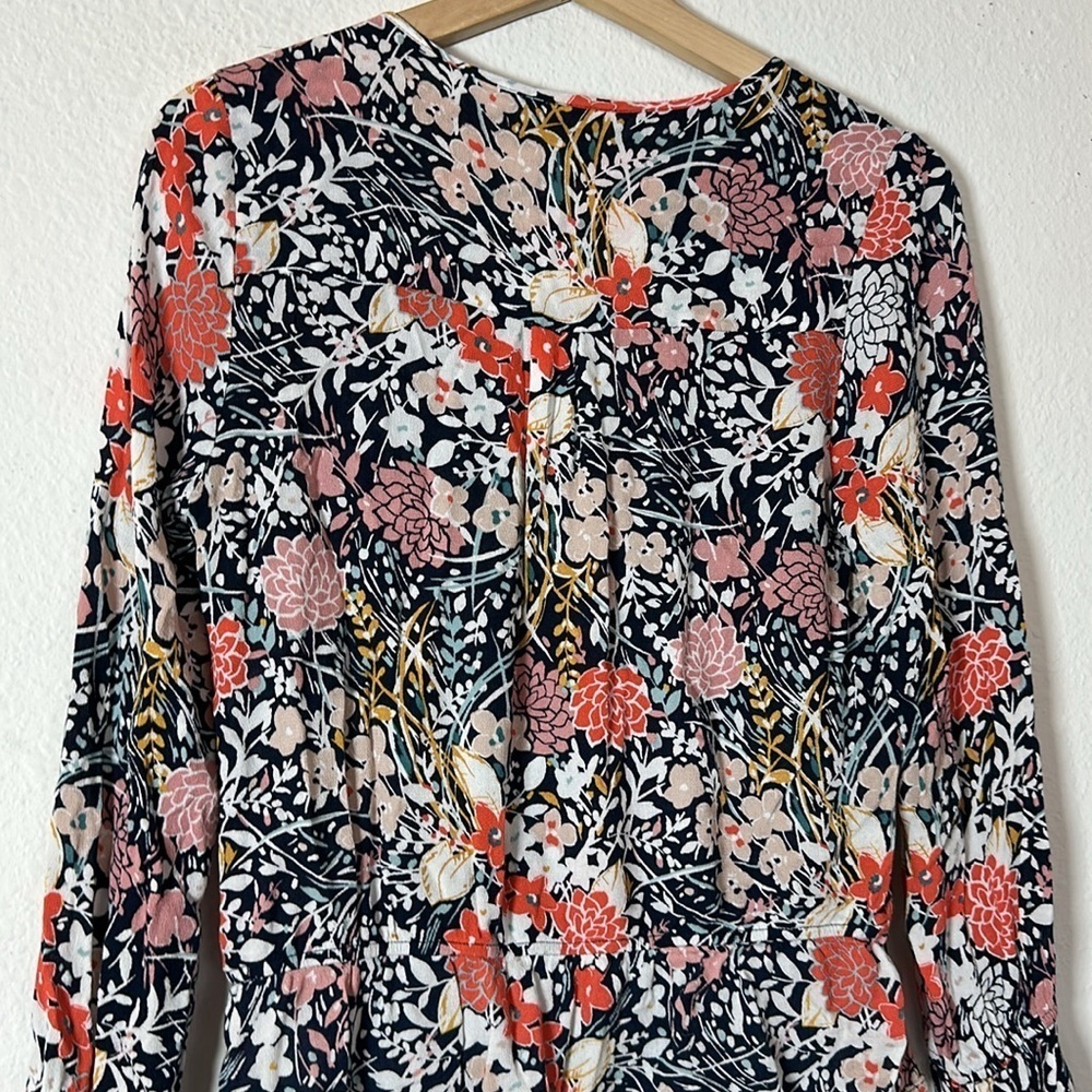 Anthropologie Maeve Floral Print Peasant Multicolor Sz. S - Picture 8 of 8